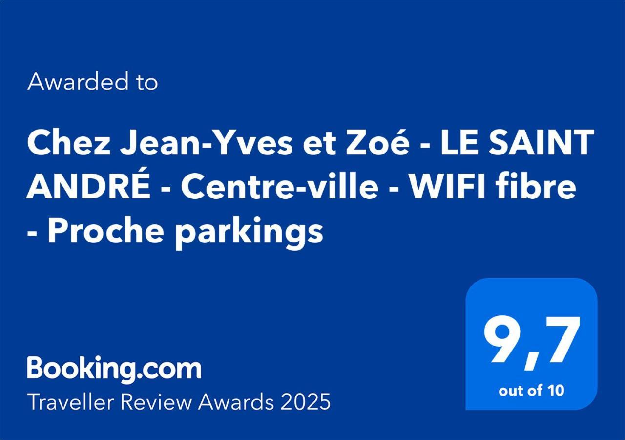Chez Jean-Yves Et Zoe - Le Saint Andre - Au Calme, Tres Propre, Proche Parkings, Clim Daire Niort Dış mekan fotoğraf